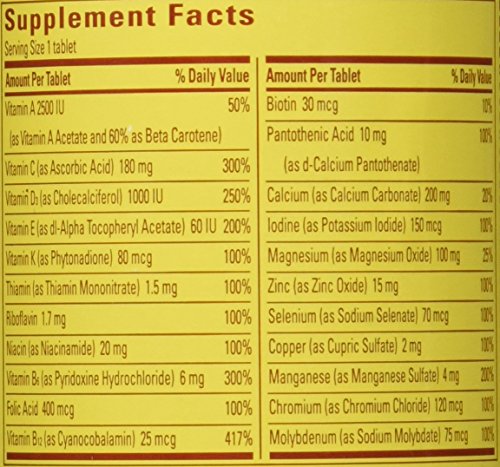 Nature Made Multi For Her 50+ Vitamin & Mineral Tabs, 90 ct (Pack of 2) Packaging May Nature MadeBuy Supplements Australia