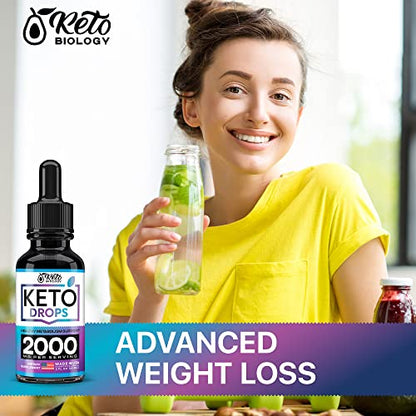 Keto Diet Drops with BHB Exogenous Ketones - Made in USA - Fat Burner & Appetite Suppressant KETO BIOLOGYBuy Supplements Australia