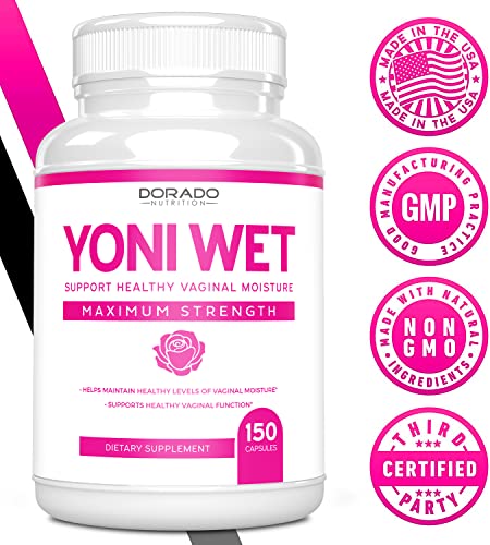 Vaginal Moisturizer & Vaginal Dryness Supplement (150 Capsules) Support Vaginal Wetness & Health DORADO NUTRITIONBuy Supplements Australia