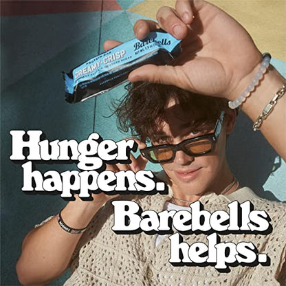 Barebells Protein Snacks Bars Creamy Crisp - 12 Count, 1.9oz Bars 55g of High Protein BAREBELLSBuy Supplements Australia