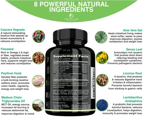 Colon Cleanse Fast-Acting Colon Cleanser Detox; Healthy Bowel Movement THE ENCLARE NUTRITIONBuy Supplements Australia