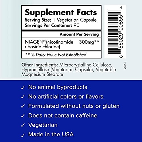 TRU NIAGEN - Patented Nicotinamide Riboside NAD+ Supplement. NR Supports Cellular TRU NIAGENBuy Supplements Australia