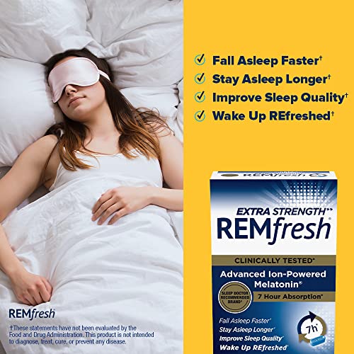 REMfresh 2mg Advanced Melatonin Sleep Aid Supplement (36 Caplets) REMfreshBuy Supplements Australia
