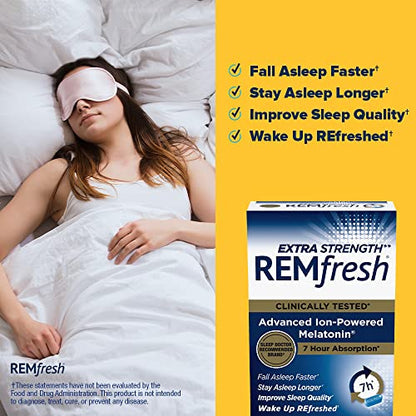 REMfresh 2mg Advanced Melatonin Sleep Aid Supplement (36 Caplets) REMfreshBuy Supplements Australia