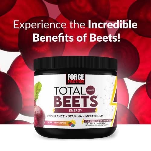 FORCE FACTOR Total Beets Beet Root Powder with Energy, NO3-T Nitrates to Support Force FactorBuy Supplements Australia