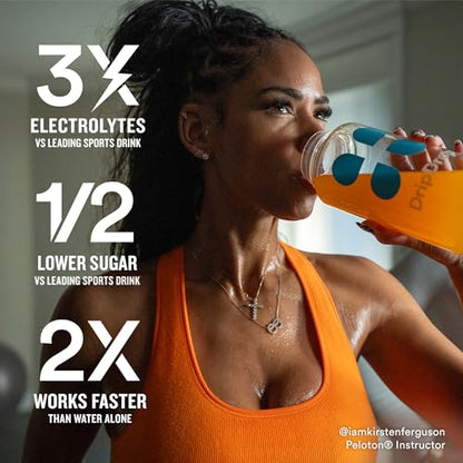 DripDrop Hydration - Electrolyte Powder Packets - Watermelon, Berry, Orange, Lemon DripDropBuy Supplements Australia