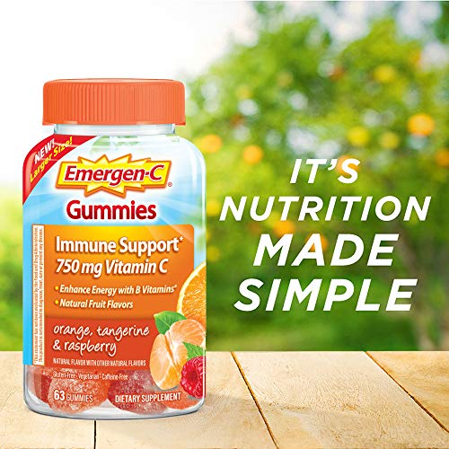 Emergen-C 750mg Vitamin C Gummies for Adults, Immune Support Gummies Emergen-CBuy Supplements Australia