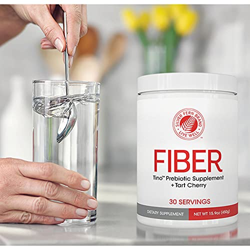 Tino Natural Gluten Free Prebiotic Fiber Supplement - with Tart Cherry Extract & Polycan Silver FernBuy Supplements Australia