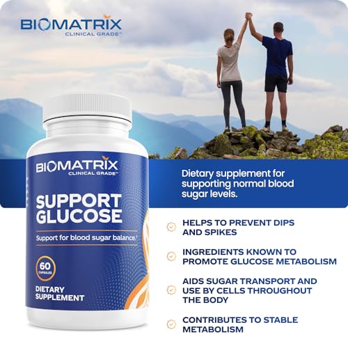 BioMatrix Blood Sugar Support Supplement w/Cinnamon, Gymnema, Lipoic Acid, Vanadyl BioMatrixBuy Supplements Australia