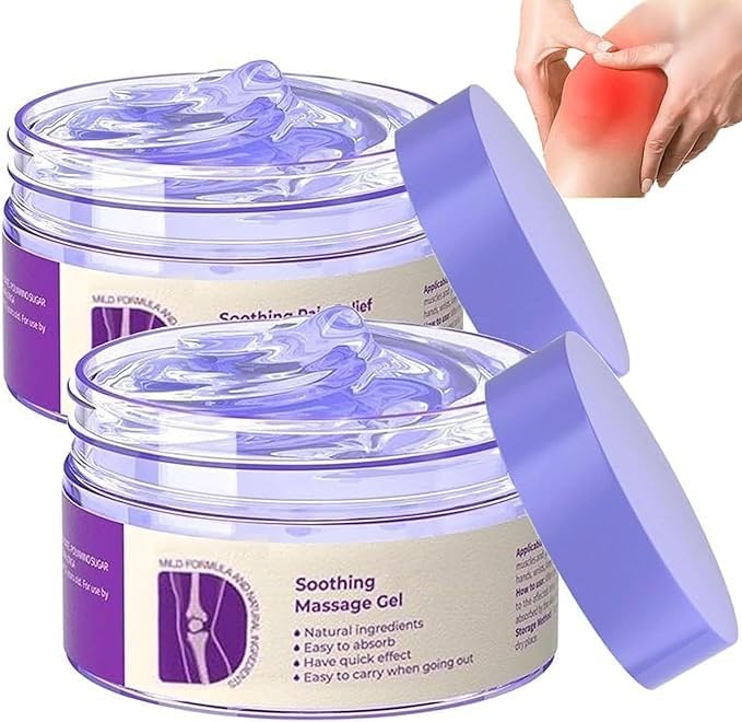 2PCS Joint Purple Gel, Purple Relief Soothing Massage Cream,Joint Activities Throughout The Body, Soothes Knees, Lumbar, Neck, Hands, and Feet AoamsfuBuy Supplements Australia