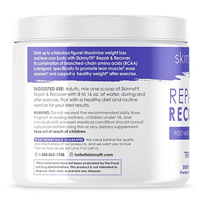 SkinnyFit Repair & Recover 30 Servings: BCAA Powder for Women, Branched Chain Amino SkinnyFitBuy Supplements Australia
