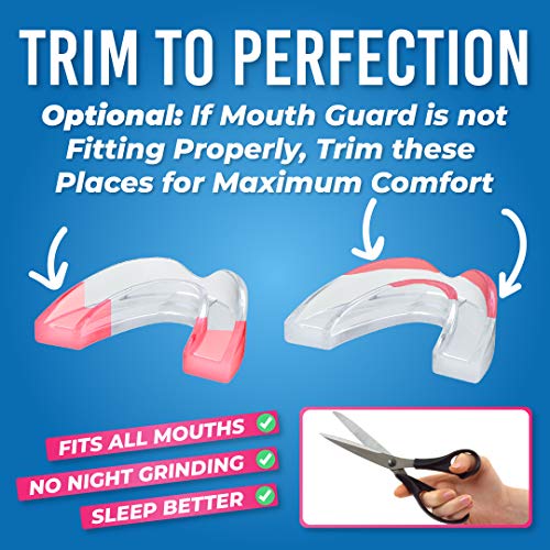 HONEYBULL Mouth Guard for Grinding Teeth [6 Pack] 1 Size for Heavy Grinding | Comfortable HoneyBullBuy Supplements Australia