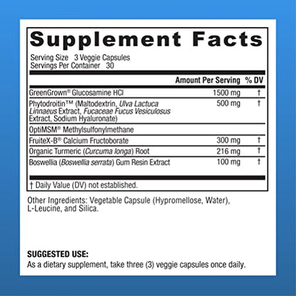 Physician's CHOICE Glucosamine Chondroitin MSM - Phytodroitin Plant-Based Chondroitin Physician's CHOICEBuy Supplements Australia