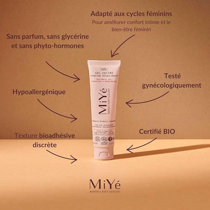 MiYé [MY] Moisturizing and rebalancing intimate gel certified organic | Blue lily of the valley MiYéBuy Supplements Australia