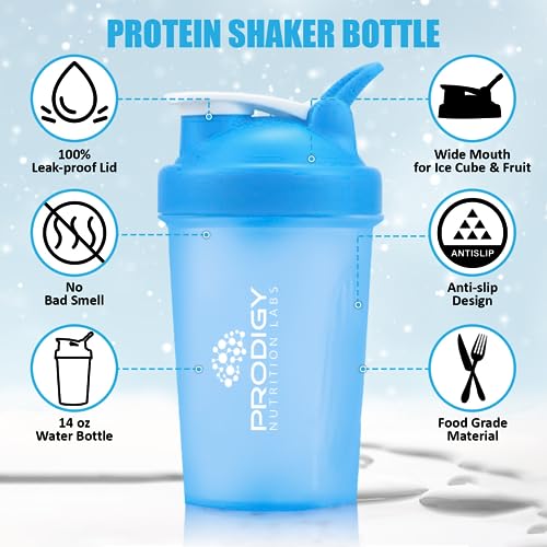 Prodigy Nutrition Labs Premium Shaker Bottle Perfect for Protein Shakes and Pre Workout Prodigy Nutrition LabsBuy Supplements Australia