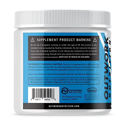 Outwork Nutrition Pre-Workout Supplement with Nootropics - Energy & Mental Focus Outwork NutritionBuy Supplements Australia