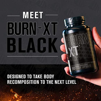Burn XT Black Thermogenic Fat Burner - Weight Loss Supplement, Appetite Suppressant Jacked FactoryBuy Supplements Australia