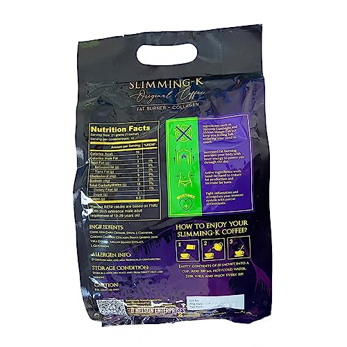 Jumbo Pack MK Slimming-K Coffee with Collagen, 30 Sachets Madam KilayBuy Supplements Australia