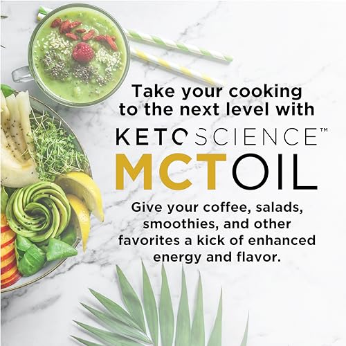 Keto Science Ketogenic MCT Oil Dietary Supplement, Made from 100% Coconuts, Sustained Keto ScienceBuy Supplements Australia
