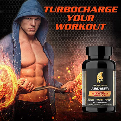 Spartasport Assassin Weight Management Formula - Weight Loss Pills for Women Men SpartasportBuy Supplements Australia