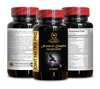 Joint Matrix PRO Natural Complex - Joint Support Supplement for Women, Support Joint Function and Mobility - 1 Bottle 90 Tablets OLANTA TRADE SOLUTIONBuy Supplements Australia