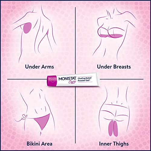 Monistat Chafing Relief Powder Gel, Anti-Chafe Protection, Fragrance Free Chafing Gel, 1.5 Oz, 1 Pack MonistatBuy Supplements Australia