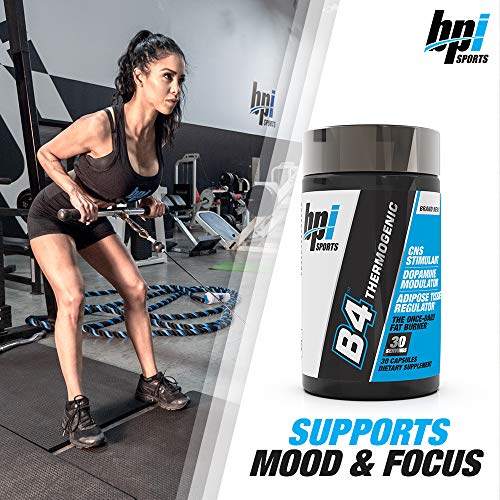 BPI Sports B4 – Extra-Strength Fat Burner – Keto-Friendly – Appetite Suppressant – Caffeine BPI SportsBuy Supplements Australia