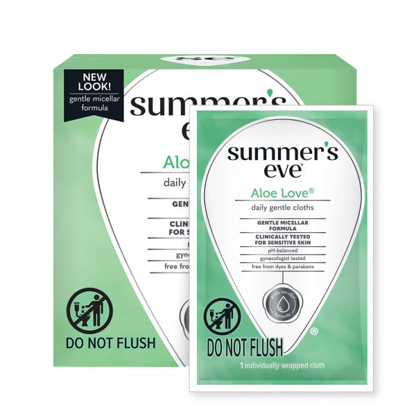 Summers Eve Cleansing Cloths 16 Count Aloe Love (6 Pack) Summer's EveBuy Supplements Australia