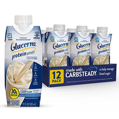 Glucerna - 30G, Vanilla, 12 Count GlucernaBuy Supplements Australia