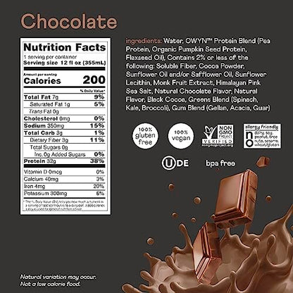 OWYN Only What You Need Pro Elite Vegan High Protein Keto Shake, 32g Protein OWYN Only What You NeedBuy Supplements Australia