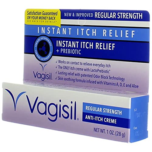Vagisil Anti-Itch Creme Original Strength 1 oz (Pack of 5) VagisilBuy Supplements Australia