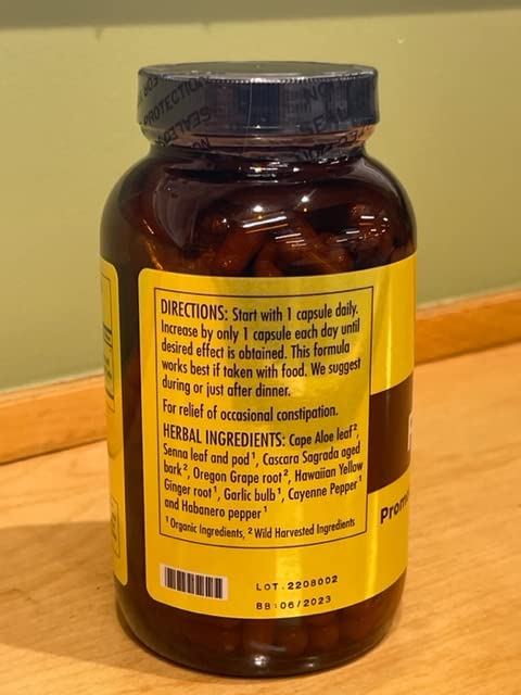 Dr. Schulze's Intestinal Formula #1 - Bowel Movement Supplement for Colon Health Support - Bloating & Constipation Aid - Intestinal Cleanse - All-Natural - Plant-Based - Vegan - 250 Count Dr. Schulze'sBuy Supplements Australia
