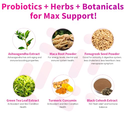 120 Billion CFU Probiotic - Menopause Support Probiotics for Women, 13-in-1 Natural NegimaBuy Supplements Australia