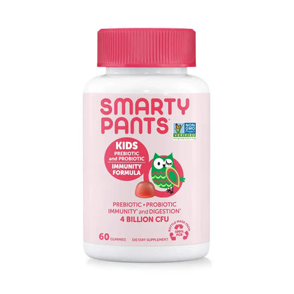 SmartyPants Organic Toddler Multivitamin Gummies: Probiotics & Kids Probiotic Immunity Gummies: Prebiotics & Probiotics for Digestive Health and Immune Support Supplement SmartyPantsBuy Supplements Australia