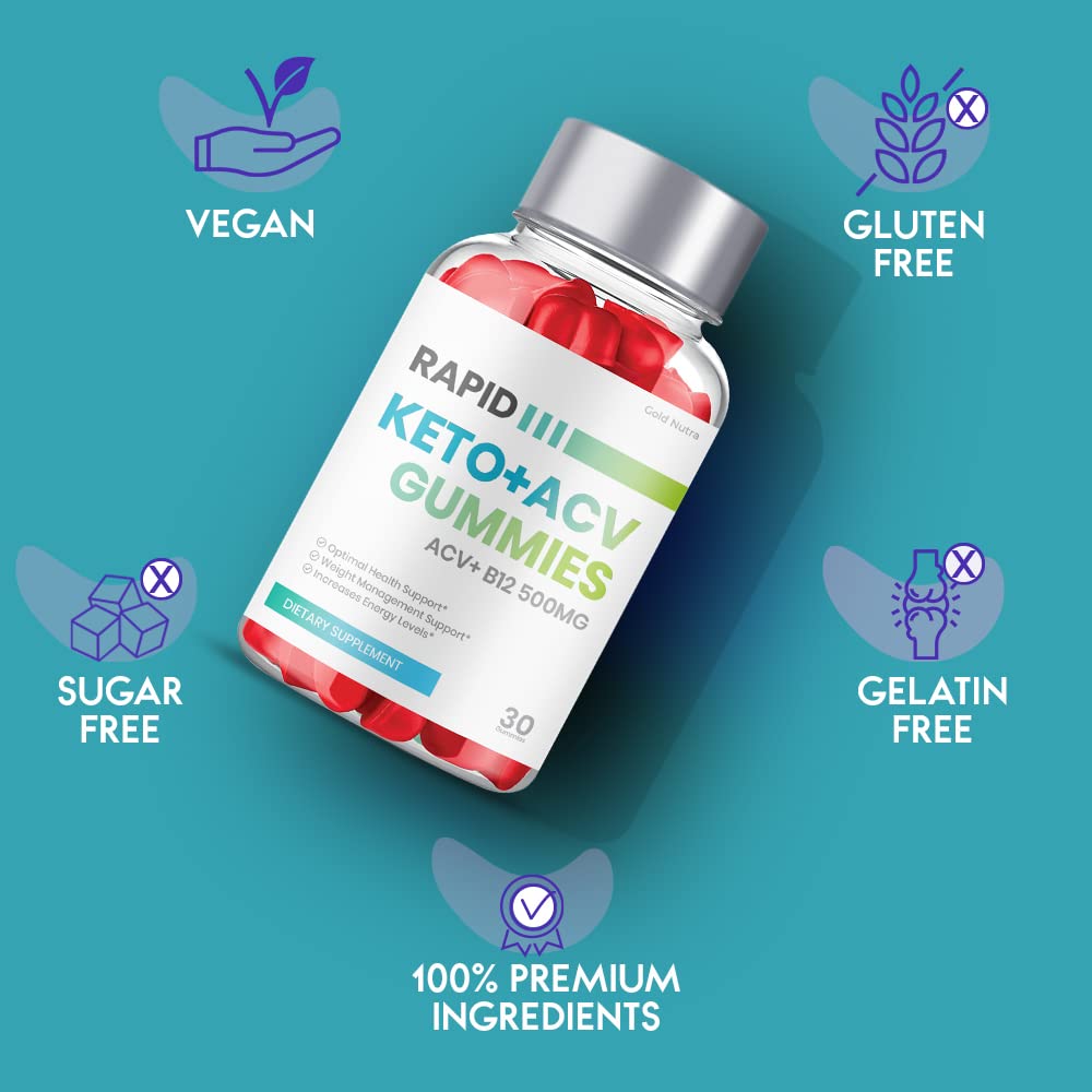 Rapid Keto ACV Gummies, Rapid Keto + ACV Gummies, Weight Management Advanced Gold NutraBuy Supplements Australia
