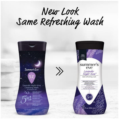 Summer's Eve Night-Time Cleansing Wash, Lavender, 12 Fl Oz (Pack of 3) Summer's EveBuy Supplements Australia