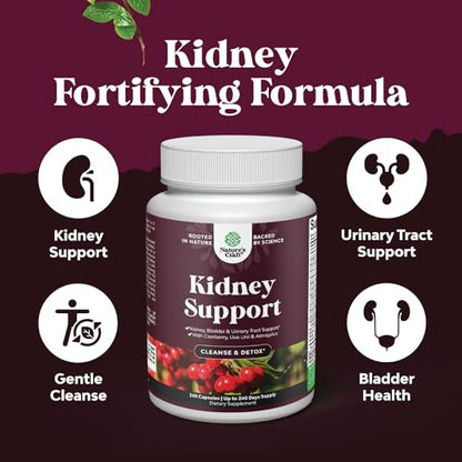 Kidney Support Cranberry Supplement for Women and Men - High Strength Kidney Natures CraftBuy Supplements Australia
