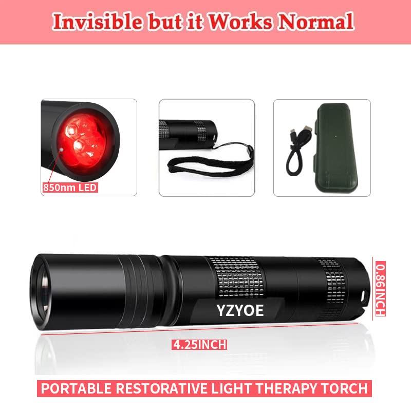 YZYOE Infrared Light Therapy for Joint and Muscle Pain. Red Light Therapy for Face,Infrared Light Therapy YZYOEBuy Supplements Australia