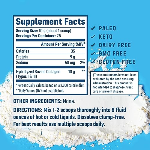 NativePath Collagen Peptides Protein - Hydrolyzed Type 1 & 3 Collagen Powder for Skin NativePathBuy Supplements Australia