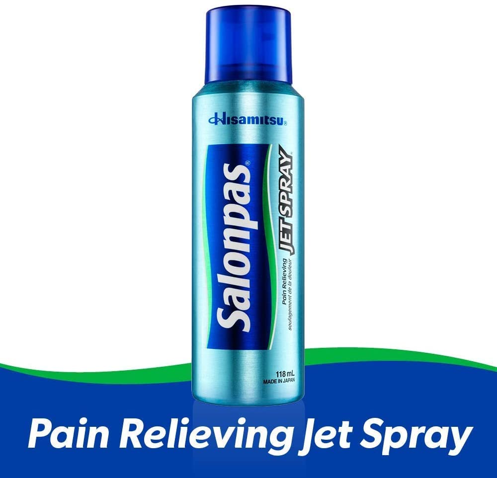Salonpas Pain Relief Jet Spray 4z - Pack of 2 SalonpasBuy Supplements Australia