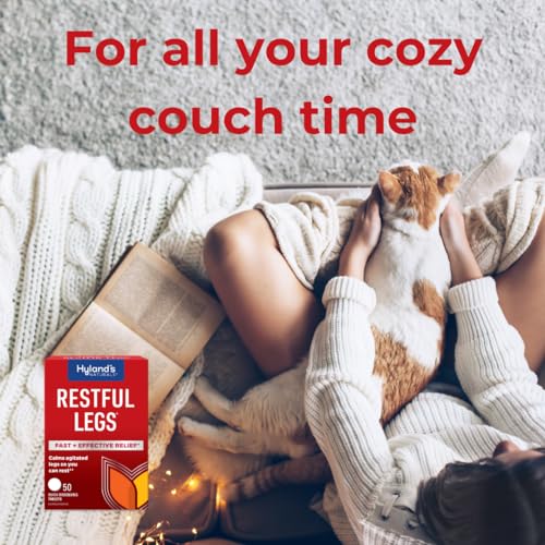 Hyland's Naturals Restful Legs Tablets, Natural Itching, Crawling, Tingling & Leg Jerk Relief, Quick Dissolving Hyland'sBuy Supplements Australia