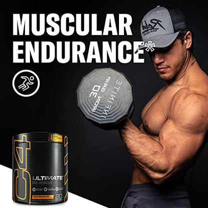 Cellucor C4 Ultimate Pre Workout Powder Orange Mango - Sugar Free Preworkout CellucorBuy Supplements Australia