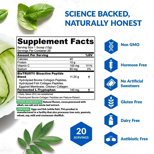 BioTrust Ageless Multi Collagen Peptides Powder – 5 Types (I, II, III, V, X) – Hydrolyzed BioTrustBuy Supplements Australia