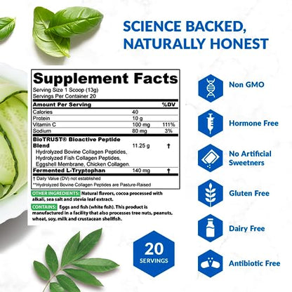 BioTrust Ageless Multi Collagen Peptides Powder – 5 Types (I, II, III, V, X) – Hydrolyzed BioTrustBuy Supplements Australia