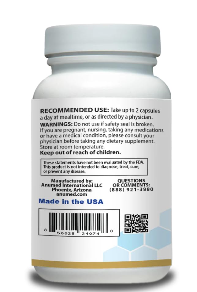 Men’s Multivitamin Supplement – Daily Energy, Immune & Heart Support – with Zinc, Magnesium, B12, CoQ10, Turmeric, Ginseng & More – 60 Vegetable Capsules – AnuMed AnuMed InternationalBuy Supplements Australia