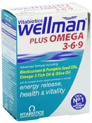 Vitabiotics Ltd Vitabiotics Wellman Plus, 56 Tablets/Capsules WellmanBuy Supplements Australia