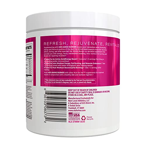 Her Thermogenic Amino Women's Pre Post & Intra Workout Booster (Strawberry Kiwi,30 Servings) NLA for HerBuy Supplements Australia