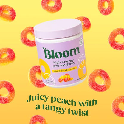 Bloom Nutrition High Energy Pre Workout Powder, Amino Energy with Beta Alanine Bloom NutritionBuy Supplements Australia