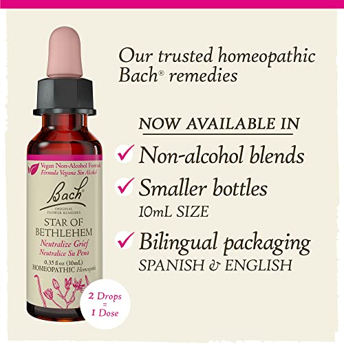 Bach Original Flower Remedies, Star of Bethlehem for Grief and Shock (Non-Alcohol Formula) BachBuy Supplements Australia