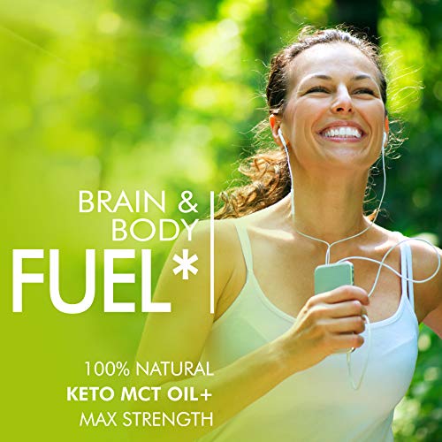 Slim Heat Keto MCT Oil Capsules with C8 & C10 - Fast Acting Ketosis Brain & Body Fuel Slim HeatBuy Supplements Australia